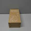 Topmeta Newborn Carrier, Soft and Lightweight Baby Carrier Wrap | Ergonomic, Adjustable Neck Support | Ideal for Newborn 7-24 lbs | Enhanced Comfort and Support, Deep Grey