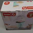 DASH Fresh Pop Popcorn Maker - Oil-Free, Air Popcorn Popper - With Measuring Cup & Recipe Guide - Perfect for Movie Nights - 16 Cups, Aqua