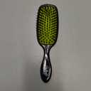 Wet Brush Shine Enhancer Hair Brush, Purple - Exclusive Ultra-soft IntelliFlex Bristles - Natural Boar Bristles Leave Hair Shiny And Smooth For All Hair Types - For Women, Men, Wet And Dry (1 Count (Pack of 1), Black)