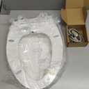 Bidet Toilet Seat  Non-Electric, Self-Cleaning Dual Nozzles for Frontal & Rear Wash, Adjustable Water Pressure, Slow-Close Lid, Fits Elongated Toilets  Hygienic & Eco-Friendly Upgrade (Contemporary)