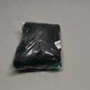 PRETTYGARDEN Womens 2025 Spring Lace Tops Short Puff Sleeve Casual Dressy Blouses Eyelet Crew Neck Button Down Shirts (Large, Black)