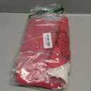 Malier Dog Winter Coat, Windproof Dog Cold Weather Coats with Real Pocket, Winter Extra Warm Pet Coat Fleece Jacket Reflective Clothes for Small Medium Large Dogs and Puppy (Red, Medium)