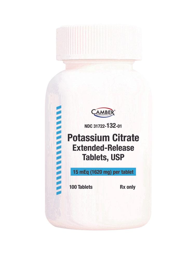 Potassium Citrate ER, BBD: 05/2028
