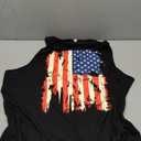 Mens American Flag Tank Top Sleeveless 4th of July Independence Day Tops.L