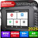 LAUNCH X431 Creader Elite 2.0 FGC OBD2 Scanner, Bi-Directional Scan Tool for Ford/GM/Chrysler Series, ECU Coding, Lifetime FR-EE Update, All System Diagnostic, 100+ Services, Full OBD2 Code Reader