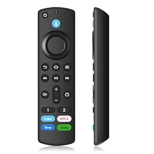 Replacement Remote Control Compatible with Fire TCL Smart TV Lite with Voice for Insignia Pioneer Hisense 4K Cube & TVs Stick (2nd Gen/ 3rd Gen/ 4K Max), Not for Samsung/ Roku TVs