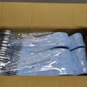 BAGAIL 50 Pack Kids Velvet Hangers 11 Inches Children's Clothes Hangers Non-Slip Baby Hangers for Infant/Toddler (Babyblue)