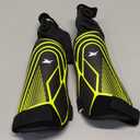 Soccer Football Shin Guards with Ankle Protection, Super Protective Flexible Low-Profile Adult,Youth, Junior Medium