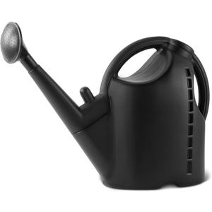 Amazon Basics, Watering Can, Black, 2.64 Gallon Capacity