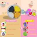 ARTPAR Air Dry Clay for Kids, Modeling Clay Kit, Model Magic Sculpting Set, Ultra Light & Soft, Safe Non-Sticky | 12 Box DIY Art and Crafts School Projects, Home Party Favors for Boys & Girls