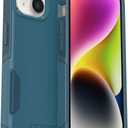 OtterBox iPhone 14 & iPhone 13 Commuter Series Case - DONT BE BLUE (Blue), slim & tough, pocket-friendly, with port protection