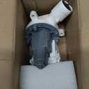 W10661045 W10614033 Washer Drain Pump Assembly for Whirlpool Roper Maytag Kenmore Inglis Crosley Amana Admiral, Replacement Part W10215134 WPW10661045 3554974 AP6023670 PS11757016 EAP11757016