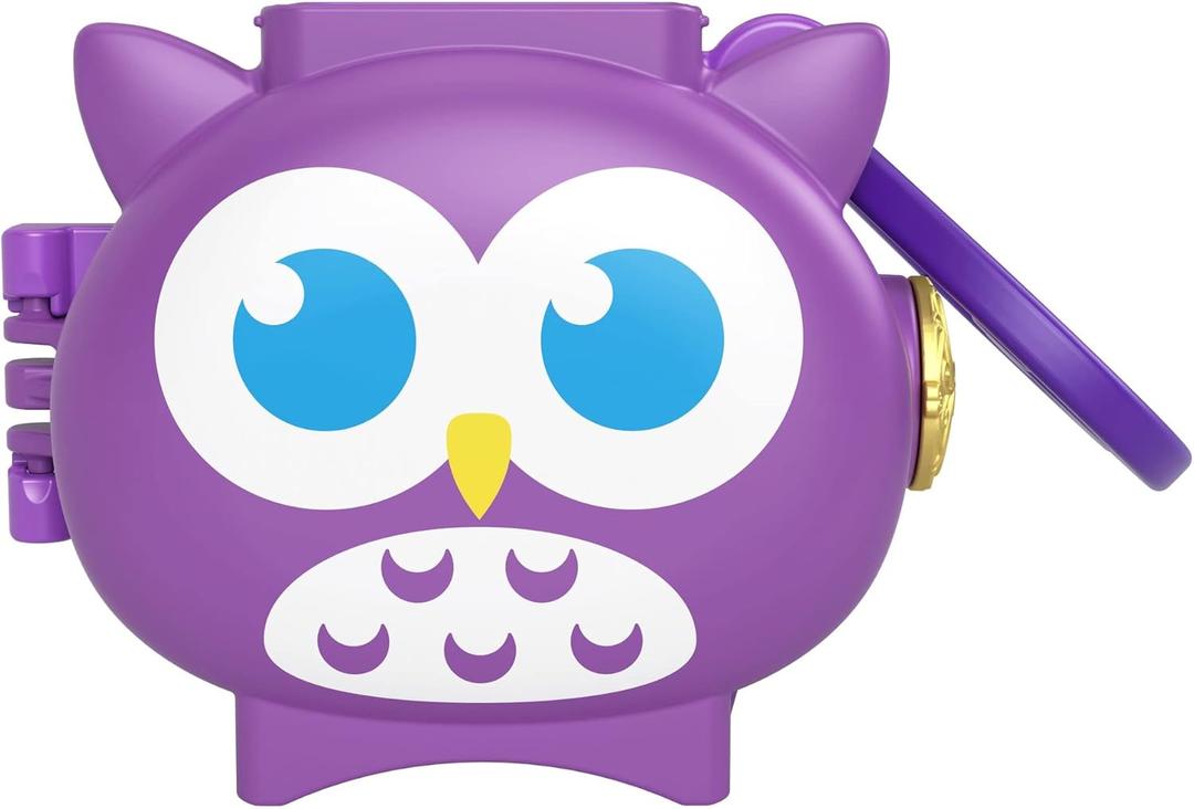 Polly Pocket Pet Connects Compact - Owl, Small