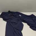 Dressbarn Women's Heavenly Grace Cape Gown (10, Navy)