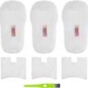 HZ2002 Filter for Shark HZ752 HZ2000 HZ251 HZ600 UV580 HH202 HZ251 HS152AMZ Vertex UltraLight DuoClean PowerFins Corded Stick Vacuum Compared to Part XFFKHZ2000 XPMFHZ2000 (3 Pack)
