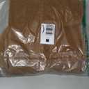 IDEALSANXUN Mens Corduroy Pants Flat Front Straight Leg Casual Pants (34W x 30L, 1-camel)