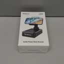 TechGlow Foldable Cellphone Stand with Bluetooth Speaker and Charging Function Birthday Gifts for Men Women Mother Father Boy Girl Teens Cool Tech Gadgets (Black)