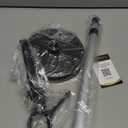 Erytlly Hair Dryer Stand Hands Free 360-Degree Rotating Adjustable Height Metal Hair Dryer Stand Blow Dryer Holder About for 0.5kg Hair Dryer in Bathroom, Vanity, Makeup Room (Basic)