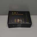 Hair Dryer Brush 5 in 1, Blow Dryer Brush Set with Air Curler Wrap Hair Styler, Negative Ionic Blow Dry Brush, Detachable Hair Tool for Curling, Volumizer,Straightener,Drying