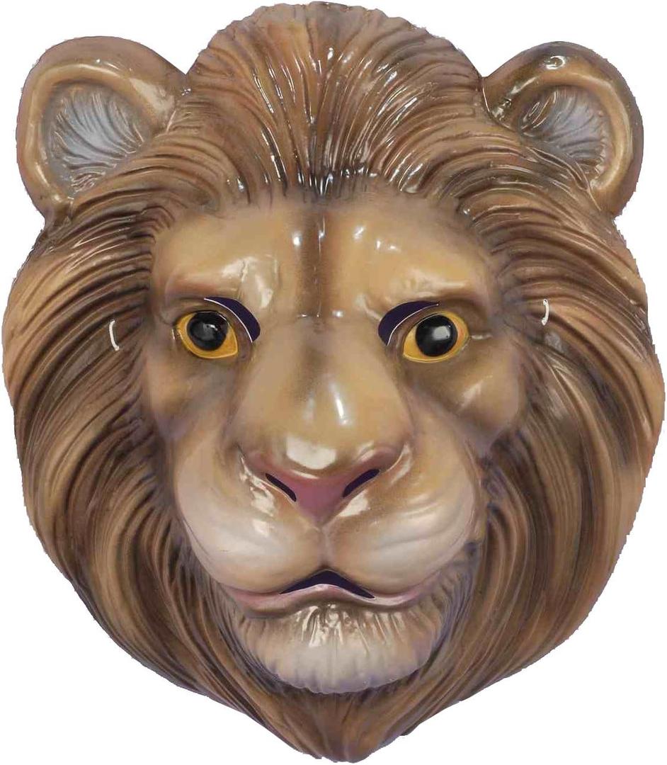 Forum Novelties Child's Plastic Animal Mask, Lion