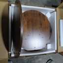 Rotating Bookshelf, 4 Tier Spinning Bookshelf Tower, 360° Display Unique Round Bookcase, Floor Standing Corner Revolving Bookshelf Storage Organizer for Small Spaces, Home Study Office, Gold