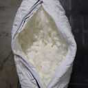 1 MIDDLE ONE Throw Pillows (Pack of 2, White), 16 x 16 Inches Decorative Pillow Insert for Couch, Sofa and Bed, Memory Foam Indoor Square Pillow Forms Stuffer (16x16 Inch)