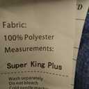 120x128 Oversized King Comforter, Extra Large King Size Comforter Oversized, All Season Soft Lightweight Quilt Down Alternative Duvet Insert with 8 Corner Tabs(120x128, Navy Blue)