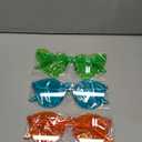 Kanayu 12 Pcs Mixed Style Rimless Sunglasses Retro Party Favors Eyewear for Bachelor Party Photoshoot Costume Accessories (Neon Color)