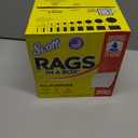 Scott Rags In A Box (57036), All-Purpose Towels, Large 9"x12" Towel (1 Box of 200 Sheets Total)