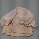 Adubor Silk Bonnet for Sleeping Women Men - Double Layer Satin Bonnet - Non-Slip Silk Turban - Hair Bonnet for Sleeping - Sleep Cap for Curly Hair (Beige)