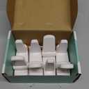 Childproof Door Lever Lock Baby safety locks for doors (4 Pack) Improved door safety for kids, 3M Adhesive No Drilling Child Safety Door Handle Lock. Simple Install, No Tools Needed (White, 4)