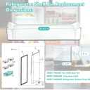 HRB171N6ASE Refrigerator Section Long Door Bin Compatible with Hisense