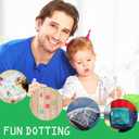 5 PCS Flower Petal Dotting Tools for Painting  10 Shapes Mandala Dotting Pens, Rock Painting & Embossing Art Tools for Dots