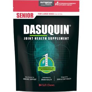 Nutramax Dasuquin Joint Health Supplement for Large Senior Dogs for Immune Support, Skin & Coat Health, and Brain Health, 84 Soft Chews