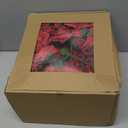 SPORTYOUTH 100 Pcs Artificial Flowers Red Roses Bulk with Stems, Foam Fake Rose Real Look for DIY Wedding Bouquets Women Mother Gift Centerpiece Bridal Shower Party Home Valentine Decor