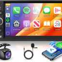 2G+64G Android Car Stereo for Chevy Chevrolet Silverado SSR Tahoe 2003-2006, Hummer H2 2003-2007, GMC Siera Yukon 2003-2006, Carplay Android Auto, GPS, SWC+Backup Camera