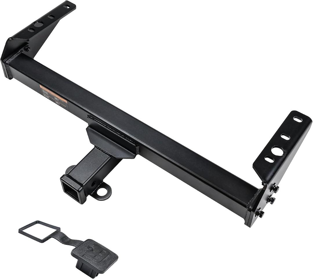 Class 4 Trailer Hitch, Compatible with 1975-2007 Chevrolet, Ford, GMC C/K Trucks, Tow Hitch 2 Inch Receiver, Multi-Fit Hitch to Receive Ball Mount, Cargo Carrier, Bike Rack.14082