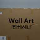 Large Framed Neutral Abstract Wall Art for Living Room, 3 Piece Modern Canvas Prints Paintings Artwork for Walls, Black and Beige Pictures for Living Room Hallway Stair Office Wall Decor 24x36 Inch