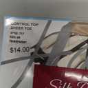 Hanes Women's Control Top Sheer Toe Silk Reflections Panty Hose