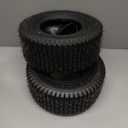 13x5.00-6 Tire and Inner Tube Set, TR-13 Straight Valve Stem, Replacement Riding Mower Front Wheel Assembly, 2 Pack