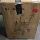 Wheelchairs for Adults,Transport Wheelchair Lightweight Foldable with Removable Cushion,Transport Chair,Ergonimic Travel Wheelchair with Telescopic Handle,Orange