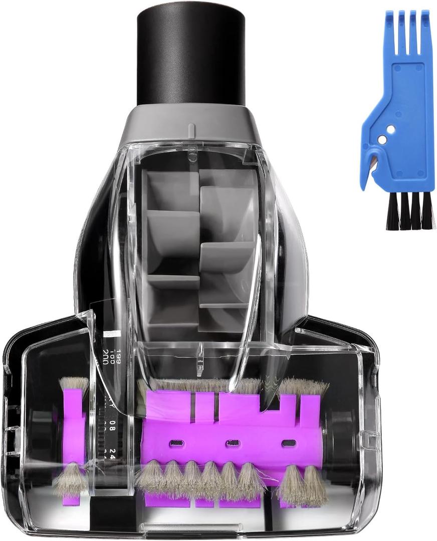 Upgraded 1.35in 2252 Pet Turbine eraser Hair Brush Tool Attachment for Bissell Cleanview Swivel Pet Crosswave 2252 2489 2486 2254 22543 24899 3437F 3774F 27909 Vacuum Replacement Parts 1608089 Purple
