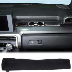 Car Co-Pilot Dashboard Organizer Tray Pad Compatible with Toyota Tacoma 2024-2026 & 4Runner 2025 2026, Console Dash Table Tray Insert Cover, Passenger Side Storage Box Slot Anti-Slid Liner Accessories