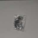 6 Pack Wall Hanger Fastener, Stainless Steel Mount Brackets Hook With 10mm Inner Width Heavy Duty Tile Display Hangers for Ceramic (Black)