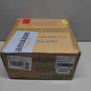 Darkaway Ceiling Light Fixtures Flush Mount Indoor Outdoor Ceiling Light with Water Ripple Glass Shade for Hallway Kitchen Bedroom Porch Living Room Black Finish (11inch)