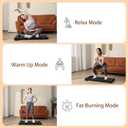 Walking Pad Treadmill Vibration Pad, Under Desk Treadmills for Home/Office with 250 lbs Weight Capacity, 2.5HP Low Noise Walking Pad, Remote Control, LED Display