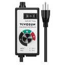 VIVOSUN Variable Fan Speed Controller, Speed Adjuster for Inline Duct Fan in Ventilation System