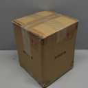 JHY DESIGN 3-Wick Glass Flameless Candles 8''High Battery Operated Dancing Flame Flickering LED Pillar Candles with 6-Hour Timer Feature Real Wax Moving Wick Candle for Home Wedding Party Festival (Large)