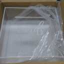 Hooqict Clear Acrylic Wedding Card Box with Slot Large Blank Gift Card Boxes for Reception, Party, Wishing Well, Money Box Holder, Graduation Decorations, Baby Shower