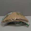 Sweetcrispy 27in Christmas Tree Collar, Wicker Skirt for 7.5ft Artificial Trees, 4-Piece Wicker Base Cover, Natural